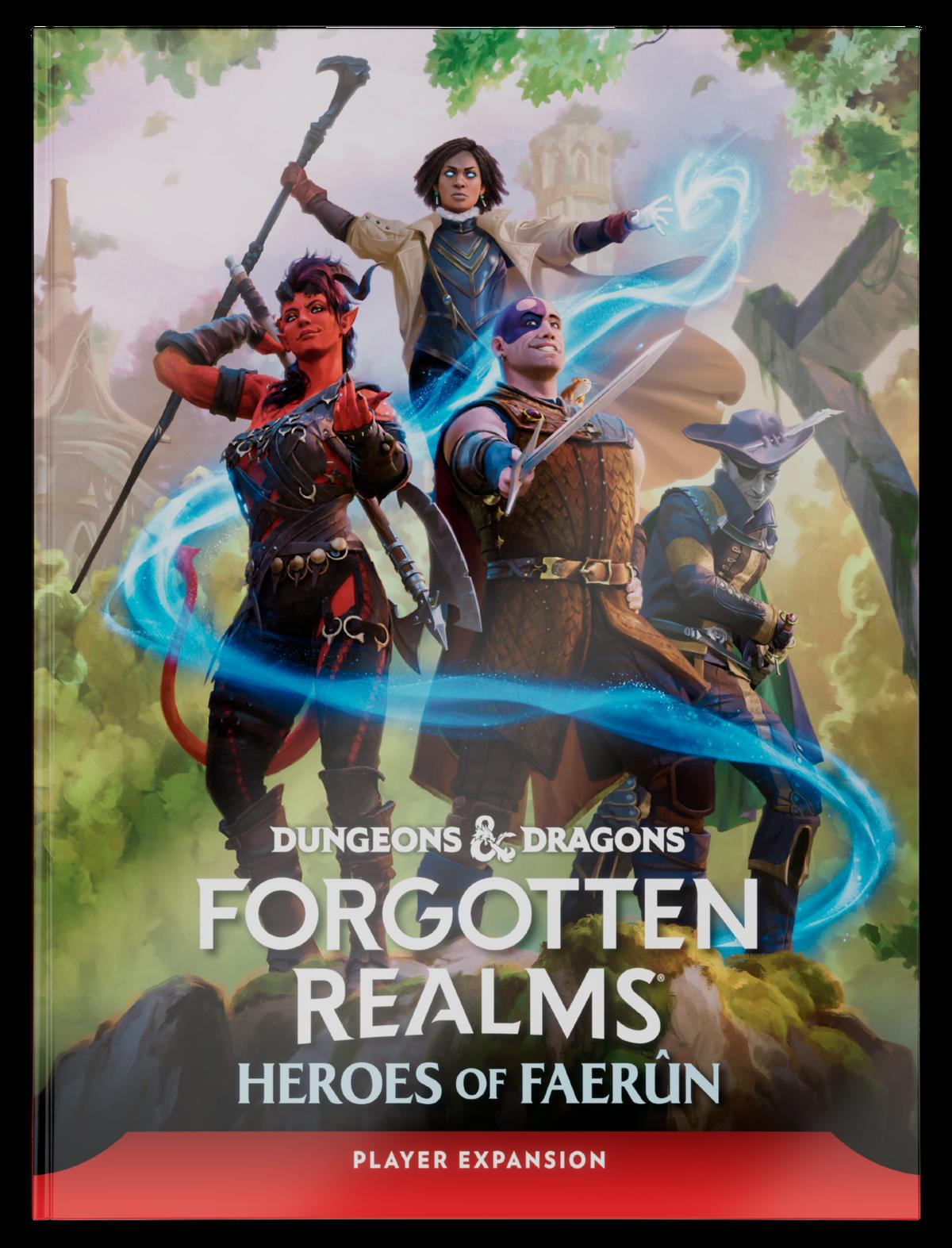 Dungeons and Dragons Heroes of Faerun portada oficial