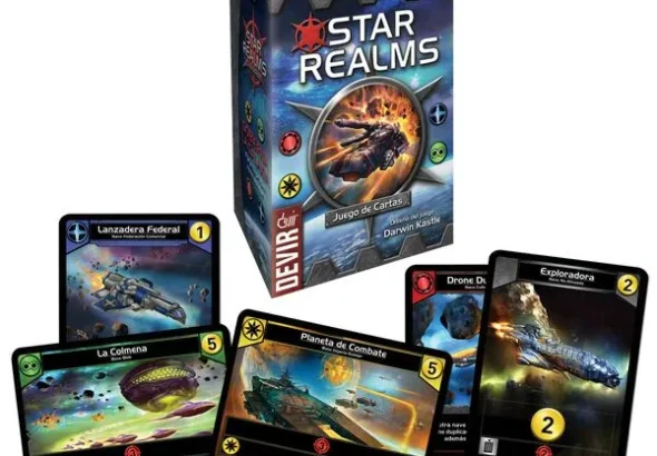 Star Realms - Caja y Cartas para jugar