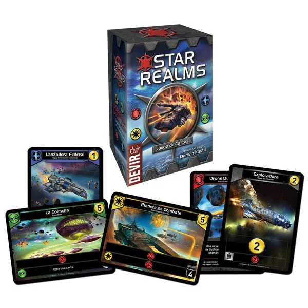 Star Realms - Caja y Cartas para jugar